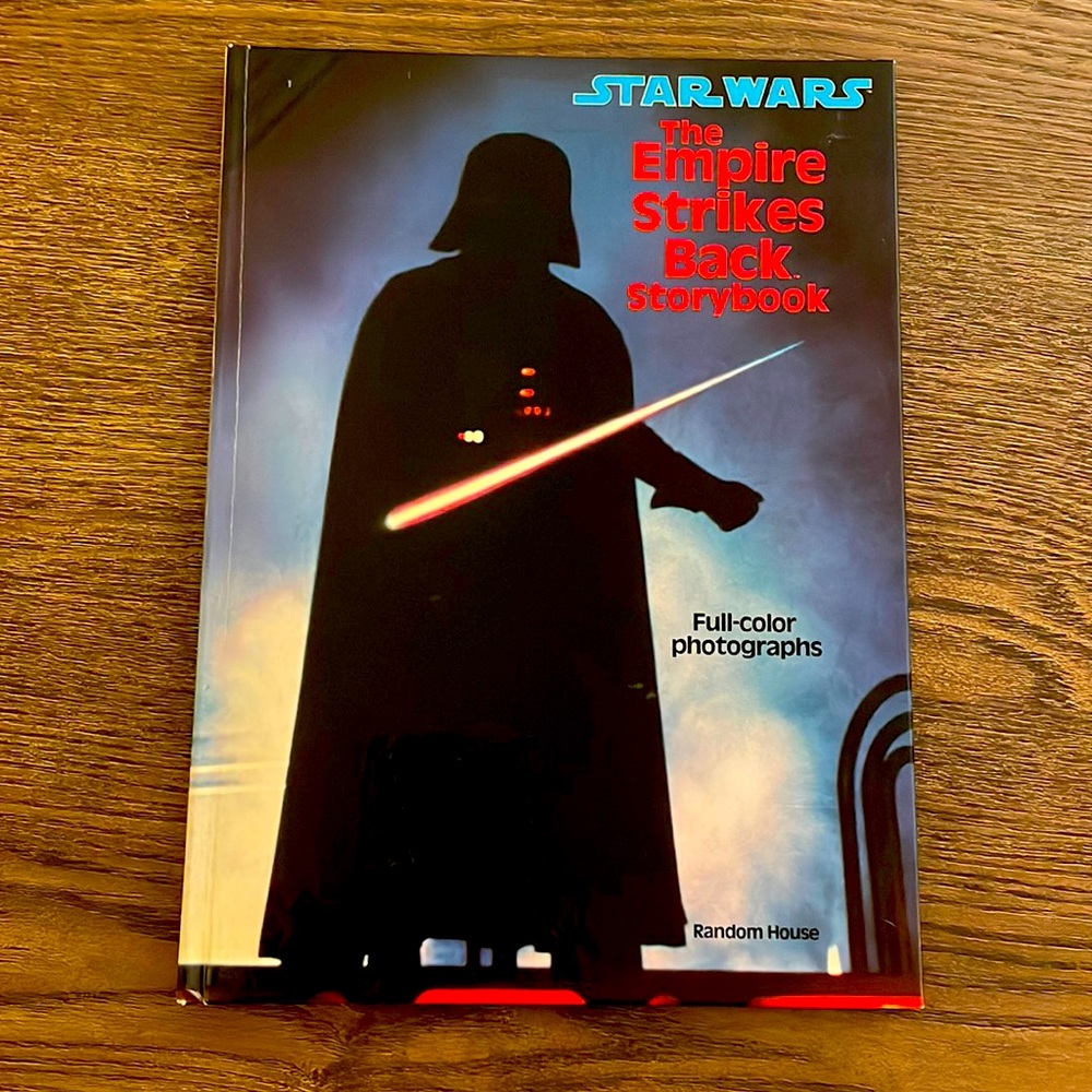 Vintage 1980 Random House Star Wars The Empire Strikes Back Storybook